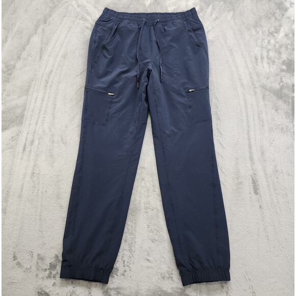 Eddie Bauer Pants Womens 6 Gray Flannel Lined Tech Cargo Joggers Hiking Outdoors - Picture 1 of 10